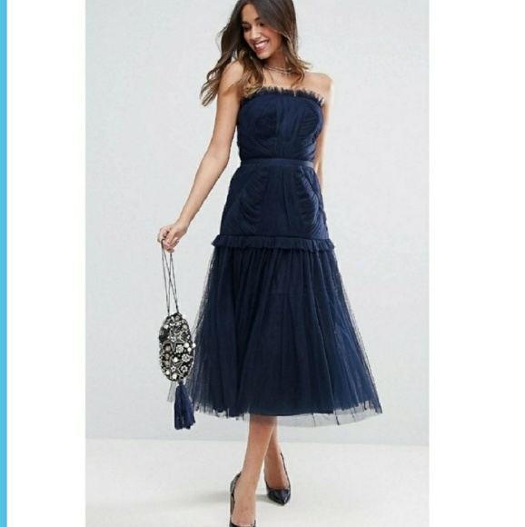 NWT ASOS | Formal Tulle Dress - Picture 4 of 8